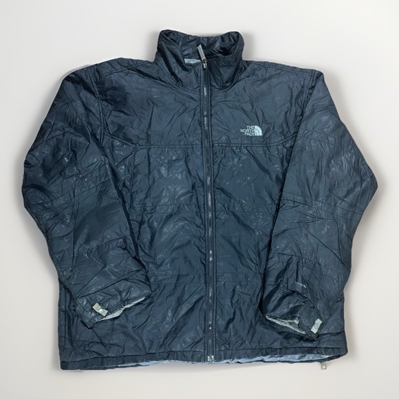 North Face Jacket Mens Medium Black Coat Outdoors Hiking Liner XL Needs Cleaning - Picture 1 of 12